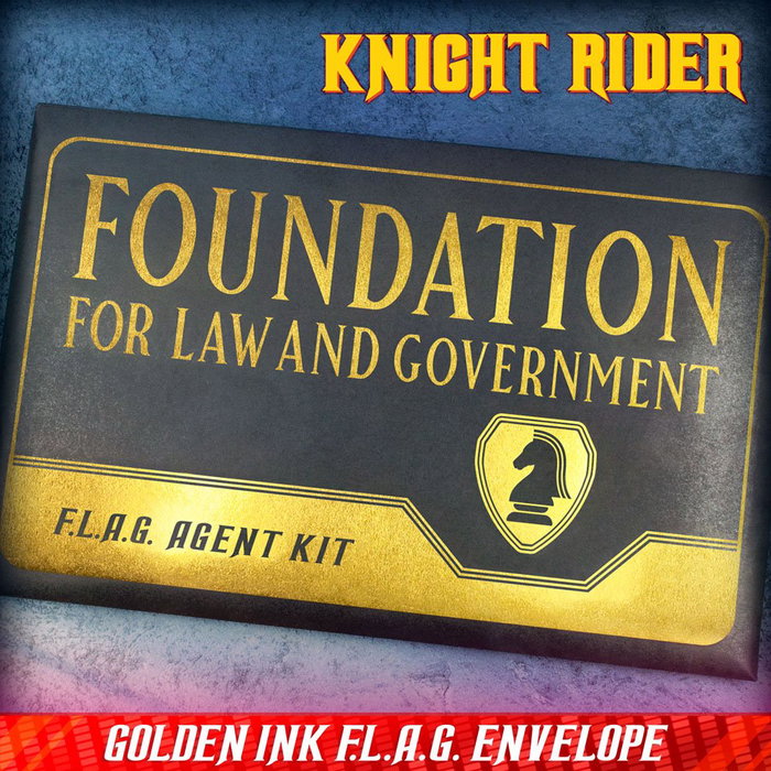 Doctor Collector FLAG Agent Kit Collector's Box Knight Rider