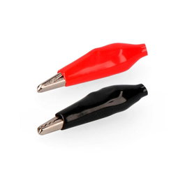 Edm Pinza tipo cocodrilo 2 unidades 1 roja + 1 negra