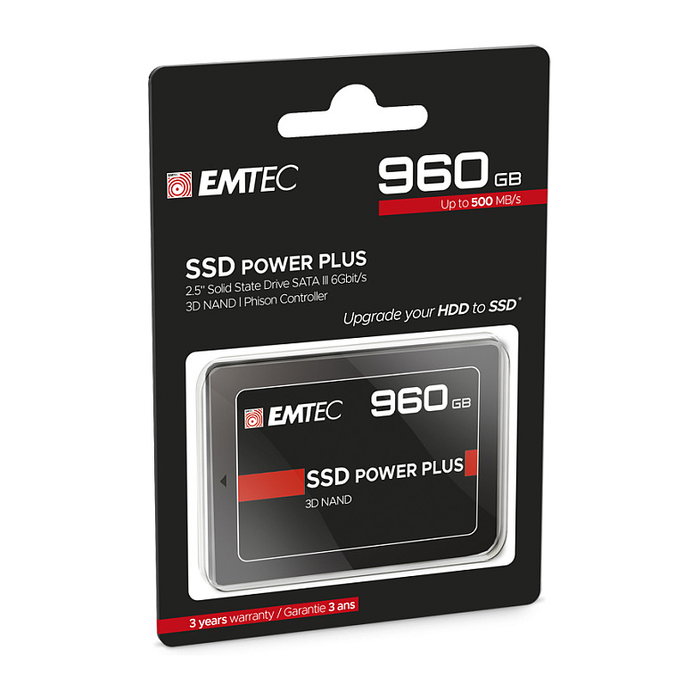 Emtec Power Plus X150 SSD 960GB 2.5" SATA III Disco de Estado Sólido