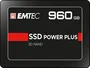 Emtec X150 Power Plus SSD 960 GB 2.5" SATA III, Unidad de Estado Sólido Interna - 520 MB/s Lectura, 500 MB/s Escritura