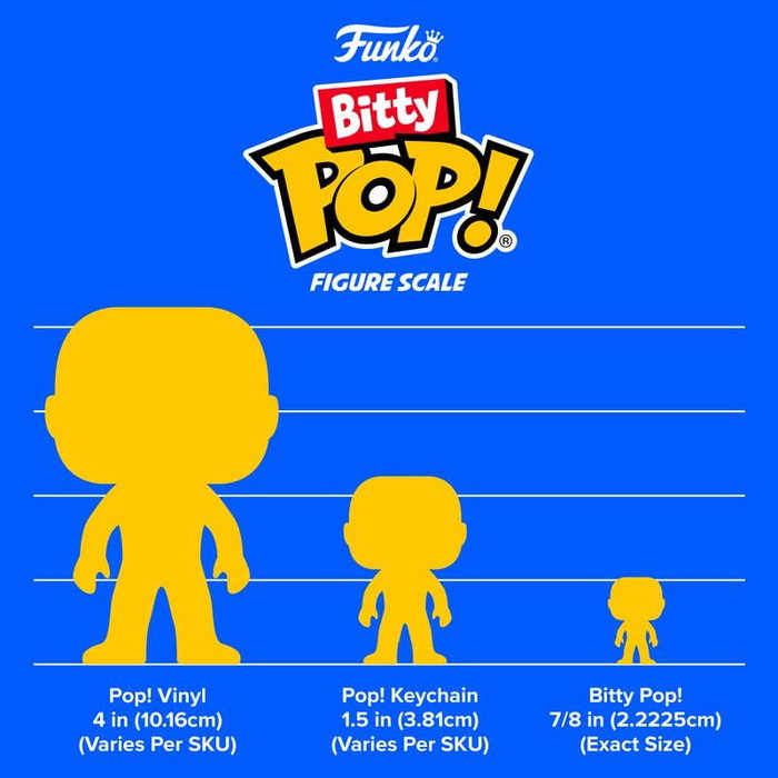 Funko NFL Mystery Bitty POP! Vinyl Figuras Series 2 Display de 24 unidades Funko NFL Mystery Bitty POP! Vinyl Figuras Series 2 Display de 24 unidades