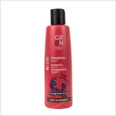 GRN Champu Reparador Granada y Aceite de Oliva para Cabello Seco 250ml GRN Champu Reparador Granada y Aceite de Oliva para Cabello Seco 250ml
