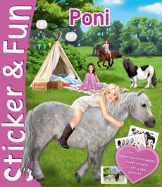 BOOK'N'APP PONY.(STICKER&FUN)
