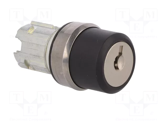 SIEMENS Interruptor rotativo con llave 22mm 3 posiciones plata SIEMENS Interruptor rotativo con llave 22mm 3 posiciones plata