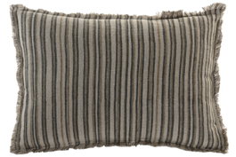 DKD Home Decor Cojín de Lino Natural 60x40 cm