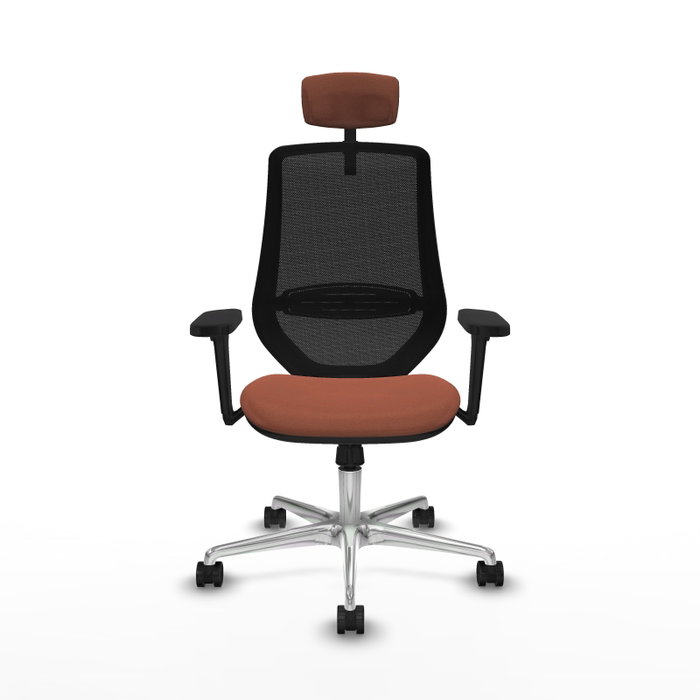 PIQUERAS Y CRESPO Silla de oficina Mardos con Mecanismo Sincro Marrón y Negro PIQUERAS Y CRESPO Silla de oficina Mardos con Mecanismo Sincro Marrón y Negro