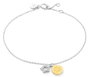Secrecy Brazalete STAY IN YOUR MAGIC Plata de Ley 925 y Oro 18k