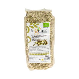 LA GRANA Trigo Sarraceno Ecológico 500g - Grano Integral Sin Aditivos, Colorantes ni Conservantes - Apto para Veganos y Vegetarianos