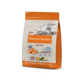 Nature's Variety Pienso para Gatos Sin Grano Esterilizado Salmón 3 kg