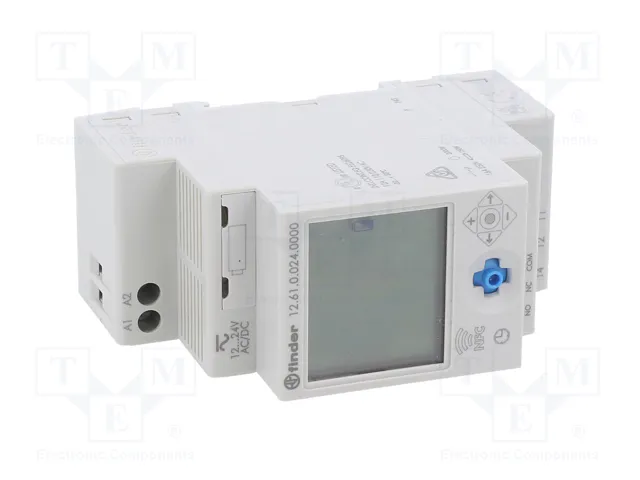 FINDER Programador de tiempo digital con NFC 12-24VDC SPDT