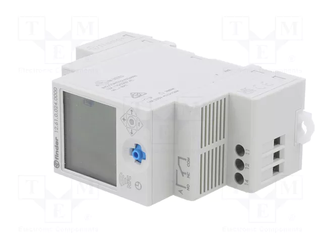 FINDER Programador de tiempo digital con NFC 12-24VDC SPDT