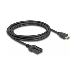 DeLOCK Cable HDMI Automotriz HDMI-A a HDMI-E de 3 m, 4K 60 Hz