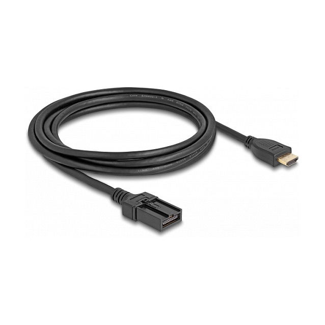 DeLOCK Cable HDMI Automotive HDMI-A Macho a HDMI-E Macho 3m 4K 60Hz HDR 10.2Gbit/s DeLOCK Cable HDMI Automotive HDMI-A Macho a HDMI-E Macho 3m 4K 60Hz HDR 10.2Gbit/s