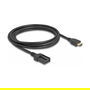 DeLOCK Cable HDMI Automotive HDMI-A Macho a HDMI-E Macho 3m 4K 60Hz HDR 10.2Gbit/s