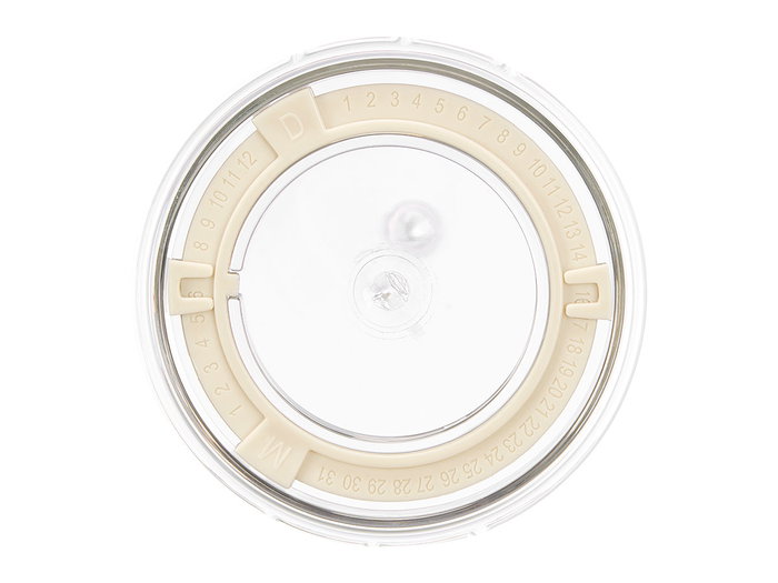 Kinvara Organizador Nevera Tapa Grande Aro Blanco 30x12.5x19.2 cm (Set de 12)