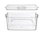 Kinvara Organizador Nevera Tapa Grande Aro Blanco 30x12.5x19.2 cm (Set de 12)