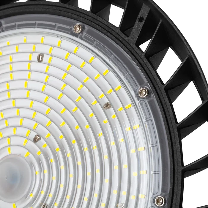 Lifud Campana LED UFO 200W 36000 Lm Regulable 1-10V con Chip Philips, 4000K, Ángulo 90°, IP65, Referencia 1916-NS-HB200W-S-W