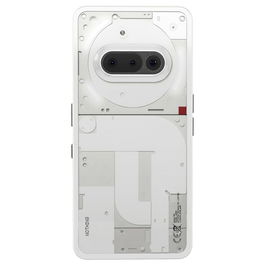 Nothing Phone 3a - Teléfono Móvil Android 5G, 12GB RAM + 256GB, Pantalla AMOLED de 6.77" 120Hz, Triple Cámara 50 MP, Batería 5000 mAh, Carga Rápida 50W, Color Blanco