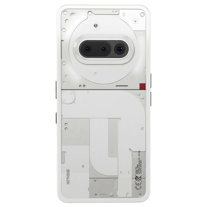 Nothing Phone (3a) 5G Smartphone, Pantalla AMOLED 6.77" 120Hz, Snapdragon 7s Gen 3, 12GB RAM + 256GB, Cámara 50MP, Android 15, Batería 5000 mAh, Color Blanco Nothing Phone (3a) 5G Smartphone, Pantalla AMOLED 6.77" 120Hz, Snapdragon 7s Gen 3, 12GB RAM + 256GB, Cámara 50MP, Android 15, Batería 5000 mAh, Color Blanco