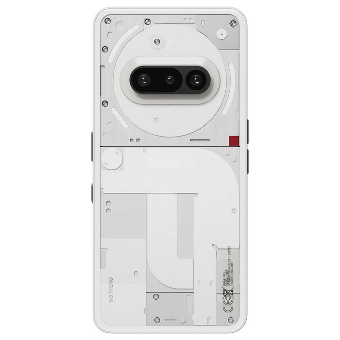 Nothing Phone (3a) 5G Smartphone, Pantalla AMOLED 6.77" 120Hz, Snapdragon 7s Gen 3, 12GB RAM + 256GB, Cámara 50MP, Android 15, Batería 5000 mAh, Color Blanco Nothing Phone (3a) 5G Smartphone, Pantalla AMOLED 6.77" 120Hz, Snapdragon 7s Gen 3, 12GB RAM + 256GB, Cámara 50MP, Android 15, Batería 5000 mAh, Color Blanco