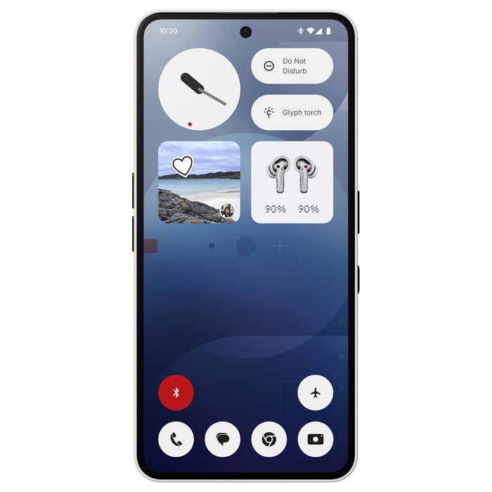 Nothing Phone (3a) 5G Smartphone, Pantalla AMOLED 6.77" 120Hz, Snapdragon 7s Gen 3, 12GB RAM + 256GB, Cámara 50MP, Android 15, Batería 5000 mAh, Color Blanco Nothing Phone (3a) 5G Smartphone, Pantalla AMOLED 6.77" 120Hz, Snapdragon 7s Gen 3, 12GB RAM + 256GB, Cámara 50MP, Android 15, Batería 5000 mAh, Color Blanco