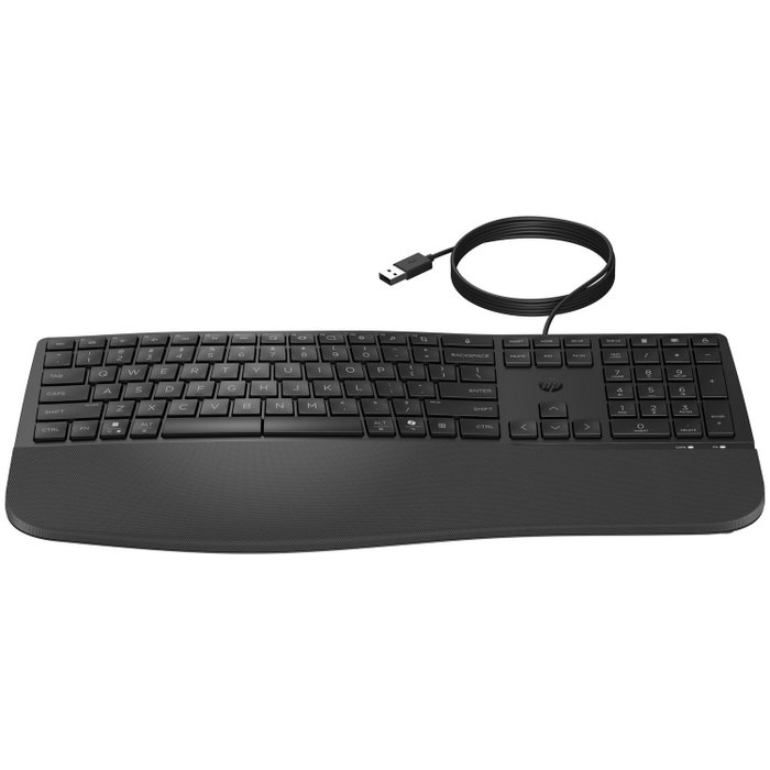 HP 480 Comfort Teclado de Membrana Full-size Negro HP 480 Comfort Teclado de Membrana Full-size Negro