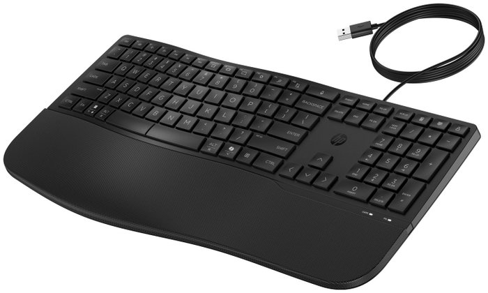 HP 480 Comfort Teclado de Membrana Full-size Negro HP 480 Comfort Teclado de Membrana Full-size Negro