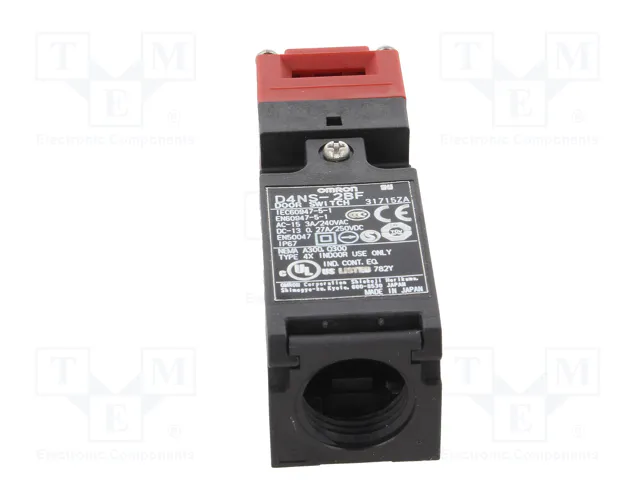 OMRON D4NS-2BF Interruptor de seguridad a llave NC x2 IP67