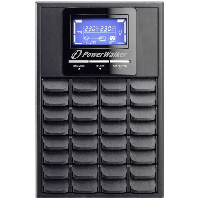 PowerWalker VFI 1000c LCD UPS de 1000VA/800W