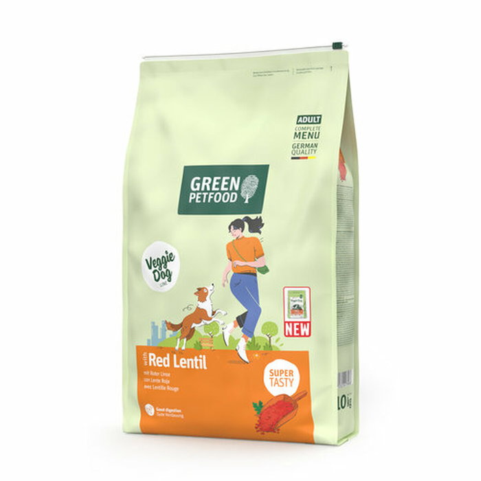 Pienso Green Petfood VeggieDog Red Lentil 10 kg Pienso Green Petfood VeggieDog Red Lentil 10 kg