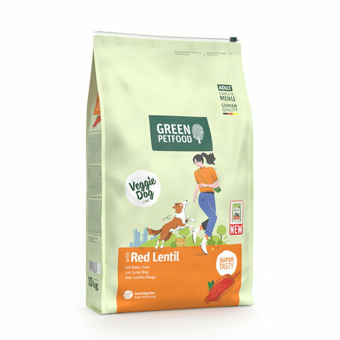 Pienso Green Petfood VeggieDog Red Lentil 10 kg Pienso Green Petfood VeggieDog Red Lentil 10 kg