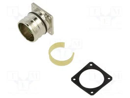HARTING Carcasa para conectores M23 Signal, Recto, Versión EMC