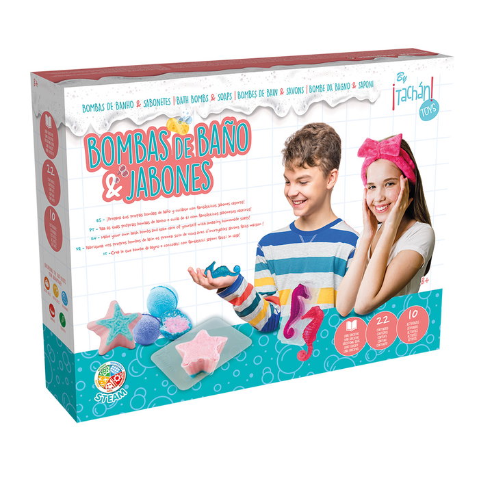Tachan Set Experimentos Baño: Jabones Y Perfumes Para Niños +8 Años Tachan Set Experimentos Baño: Jabones Y Perfumes Para Niños +8 Años