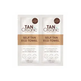 TANORGANIC Toallitas Autobronceadoras Bio Biodegradables Veganas para Cara y Cuerpo