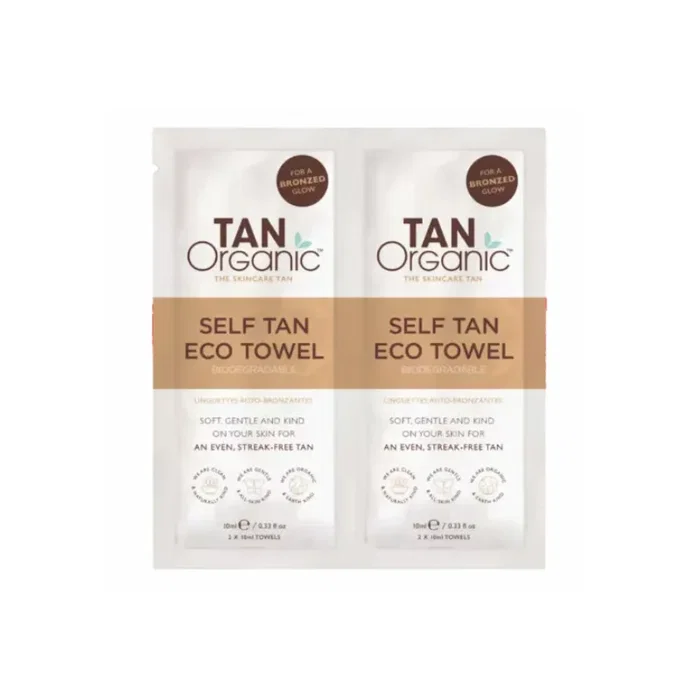TANORGANIC Toallitas Autobronceadoras Bio Biodegradables Veganas para Cara y Cuerpo TANORGANIC Toallitas Autobronceadoras Bio Biodegradables Veganas para Cara y Cuerpo