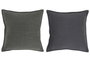 DKD Home Decor Cojín de Poliéster 45x45x45 cm, Pack de 2 unidades Surtidas