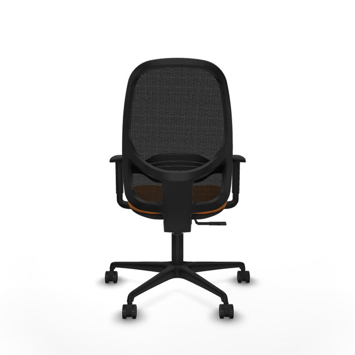 PIQUERAS Y CRESPO Silla de oficina Cilanco Naranja y Negro PIQUERAS Y CRESPO Silla de oficina Cilanco Naranja y Negro