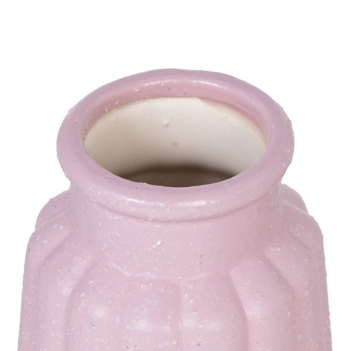 Jarrón Malva Cerámica Decoración 11,50 X 11,50 X 14,50 cm (Set de 3)