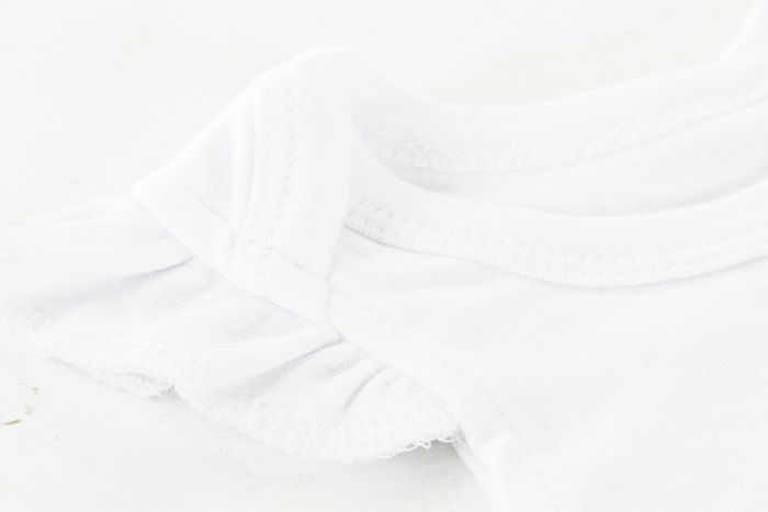 DKD Home Decor Body Bebé, Fucsia, Blanco, Algodón y Poliéster, Set de 2 Piezas