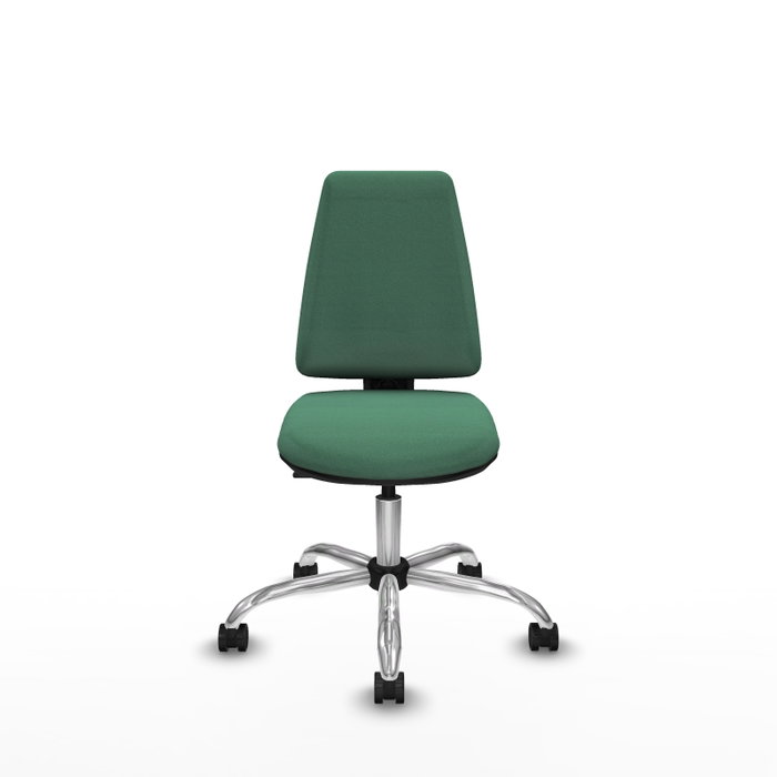 PIQUERAS Y CRESPO Silla de oficina Elche Verde esmeralda sin brazos PIQUERAS Y CRESPO Silla de oficina Elche Verde esmeralda sin brazos