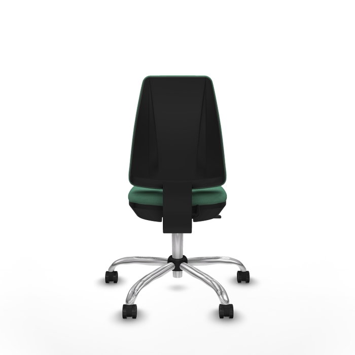 PIQUERAS Y CRESPO Silla de oficina Elche Verde esmeralda sin brazos PIQUERAS Y CRESPO Silla de oficina Elche Verde esmeralda sin brazos