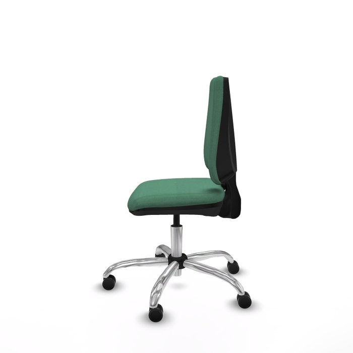 PIQUERAS Y CRESPO Silla de oficina Elche Verde esmeralda sin brazos PIQUERAS Y CRESPO Silla de oficina Elche Verde esmeralda sin brazos