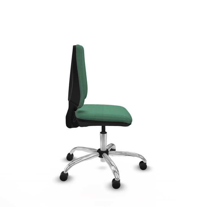 PIQUERAS Y CRESPO Silla de oficina Elche Verde esmeralda sin brazos PIQUERAS Y CRESPO Silla de oficina Elche Verde esmeralda sin brazos