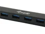 Equip Hub USB-C a 4 puertos USB 3.2 Gen 1 Tipo-A 5000 Mbit/s Negro
