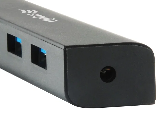Equip Hub USB-C a 4 puertos USB 3.2 Gen 1 Tipo-A 5000 Mbit/s Negro