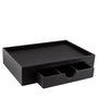 Ghessu Bath Box Polipiel Negro, Caja Negra, 300 x 200 x 80 cm, Complemento