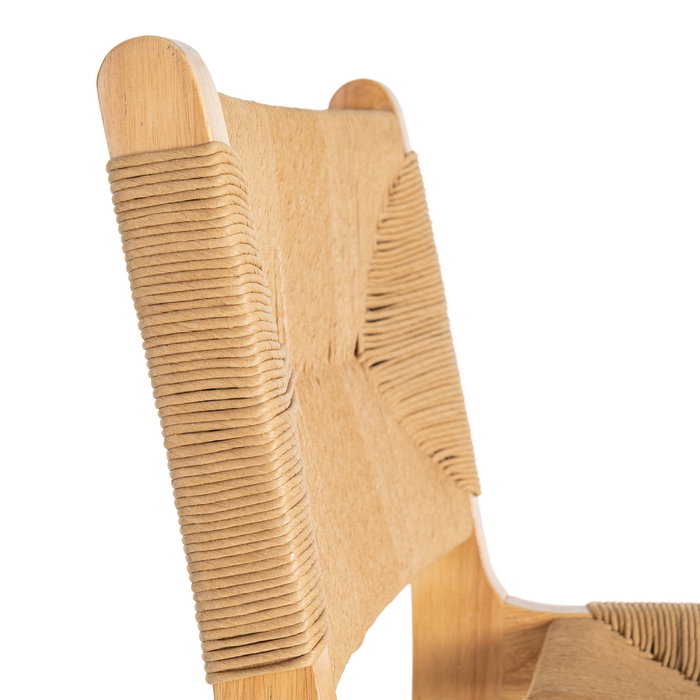 Taburete Natural Madera 45 X 46 X 94 cm (Set de 2) Taburete Natural Madera 45 X 46 X 94 cm (Set de 2)