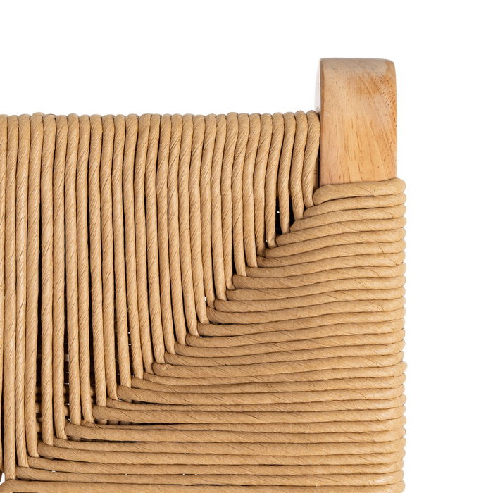 Taburete Natural Madera 45 X 46 X 94 cm (Set de 2) Taburete Natural Madera 45 X 46 X 94 cm (Set de 2)