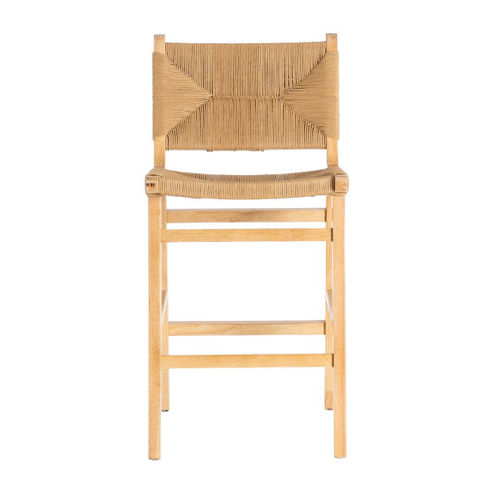 Taburete Natural Madera 45 X 46 X 94 cm (Set de 2) Taburete Natural Madera 45 X 46 X 94 cm (Set de 2)