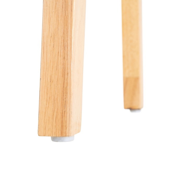 Taburete Natural Madera 45 X 46 X 94 cm (Set de 2) Taburete Natural Madera 45 X 46 X 94 cm (Set de 2)